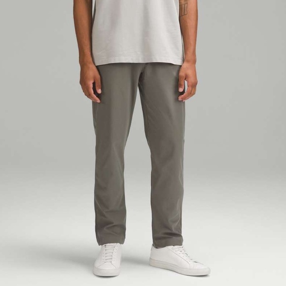 Like New Lululemon ABC Classic-Fit 5 Pocket Pant *Warpstreme in Grey Sage - 32 - Picture 2 of 7